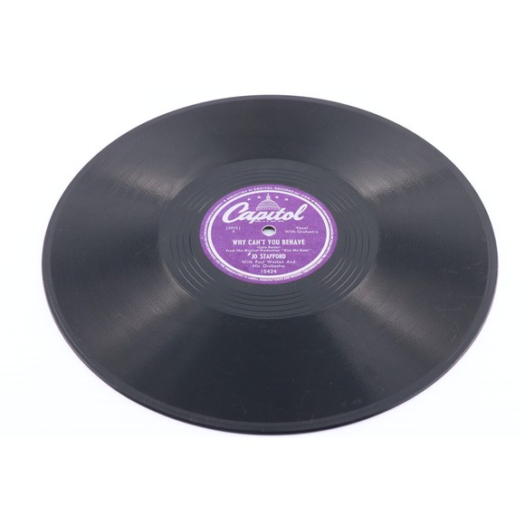 Jo Stafford, Paul Weston Why Can't You Behave /Once And For Always 78 rpm Record - Picture 3 of 11